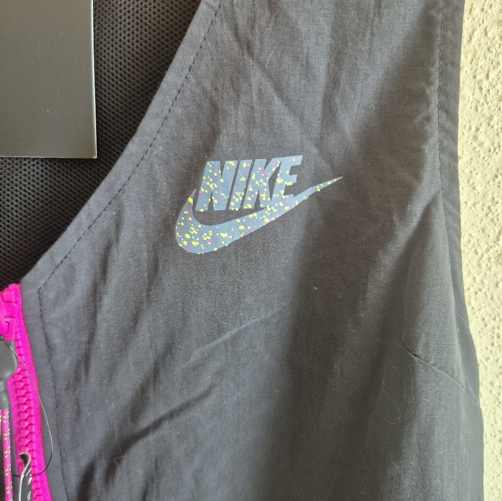 Nike Sportswear Icon Clash Romper Black Size Medium - Picture 6 of 9